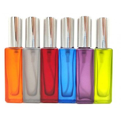 Frasco con Pulverizador Aluminio Rellenable LOTE DE 6 UNIDADES 9 ml vacío Frasco con Pulverizador Aluminio Rellenable LOTE DE 6 UNIDADES 9 ml vacío