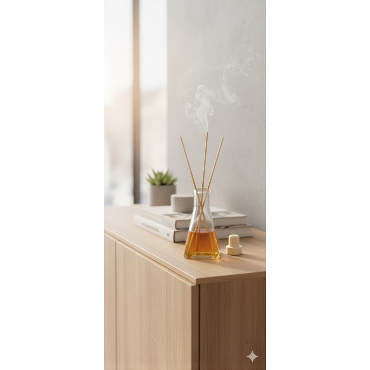 M011 MIKADO AMBIENTADOR Hogar aroma Oceano Mediterraneo con varillas 